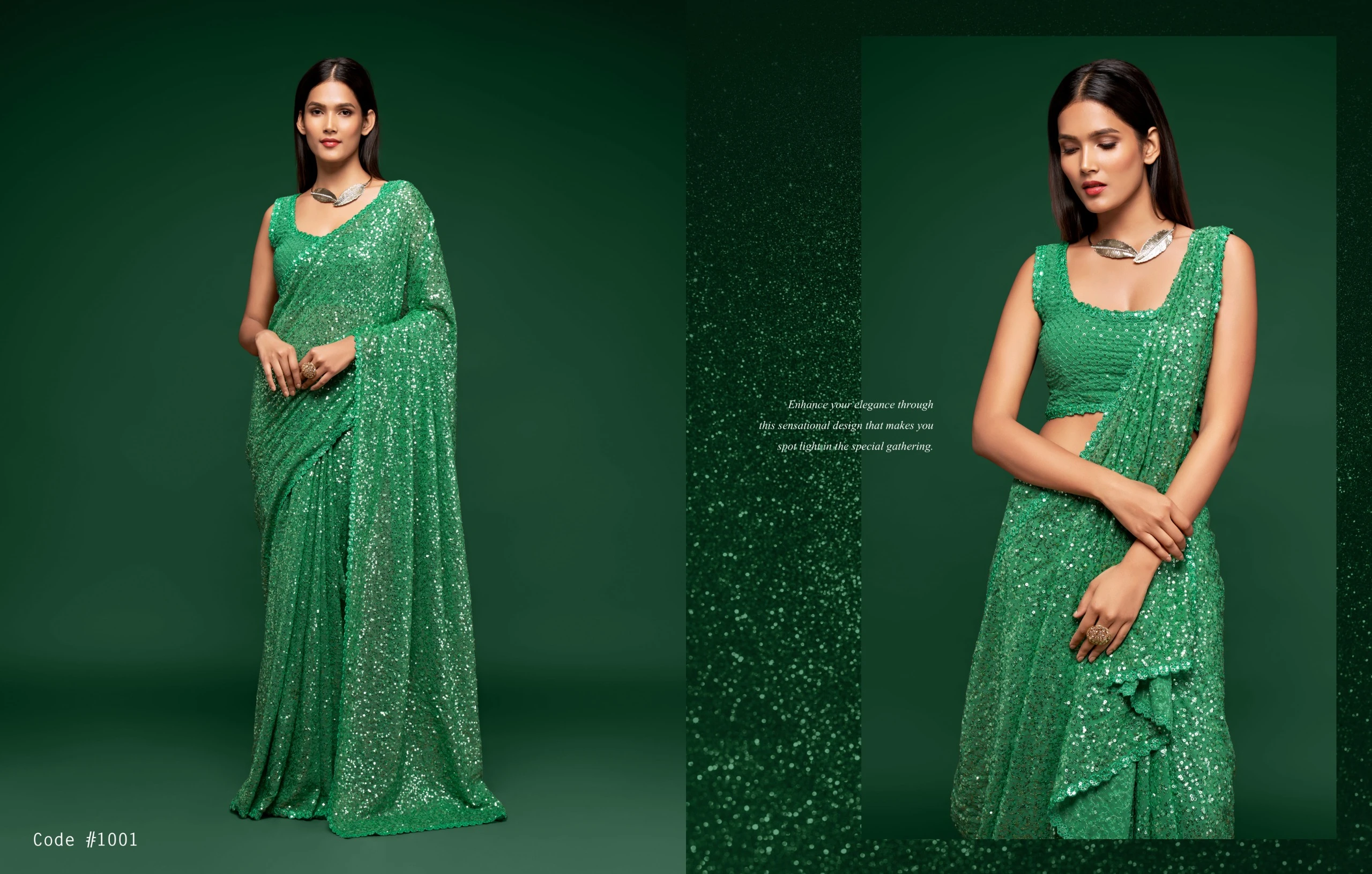Zeel The Starlit Sarees Vol 1 Fancy Wholesale Designer Sarees Catalog — Wholesale Sarees, MPA wholesale from Surat - Gallery Image 12